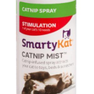 SmartyKat Catnip Mist Spray for Cats & Kittens, Safe for Pets - 7 Fluid Ounces